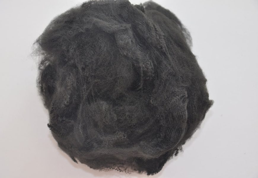 3D-55MM (BLACK) polyester elyaf